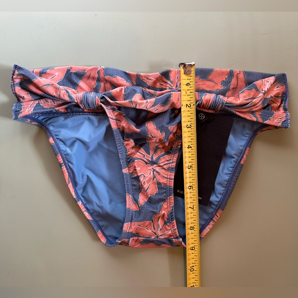ViX Margarita Bia Tube Full Bikini Bottoms Size Small NWT